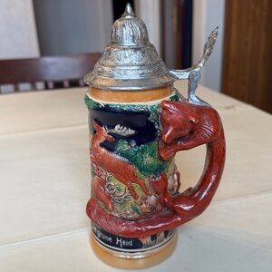#vintage west German Beer stein